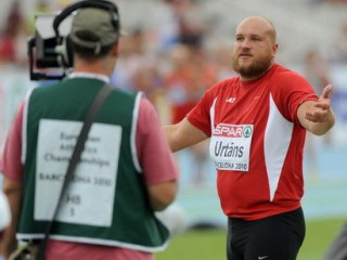 Sporta karaliene ielido Rīgā