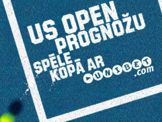 "US Open" prognožu spēle kopā ar Unibet.com
